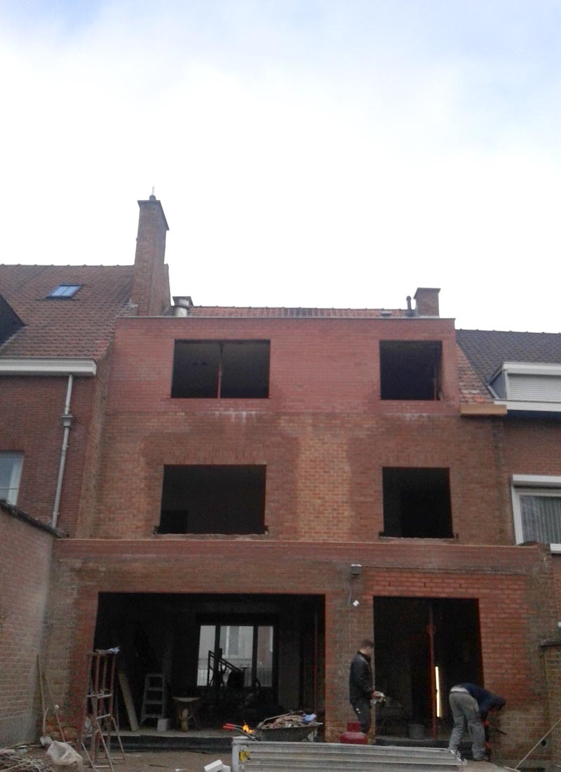 Renovatie te Kortrijk