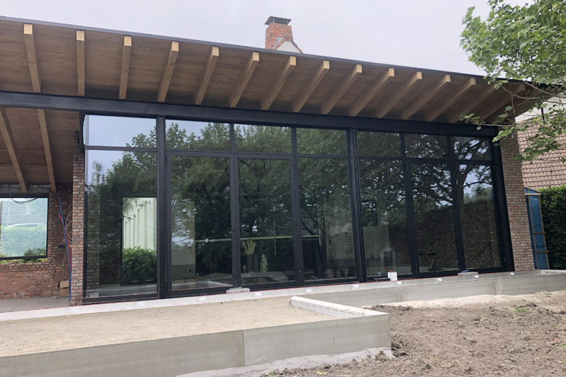 Totaalverbouwing in Huise