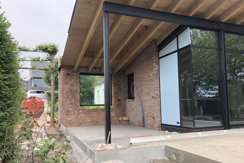 Totaalverbouwing in Huise